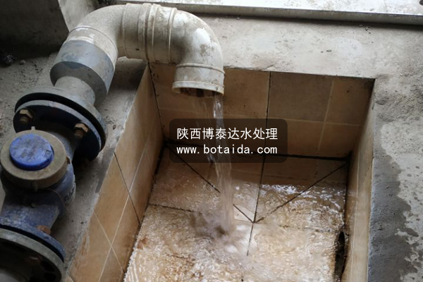 川成都XXX豆製食品公司廢水處理設備